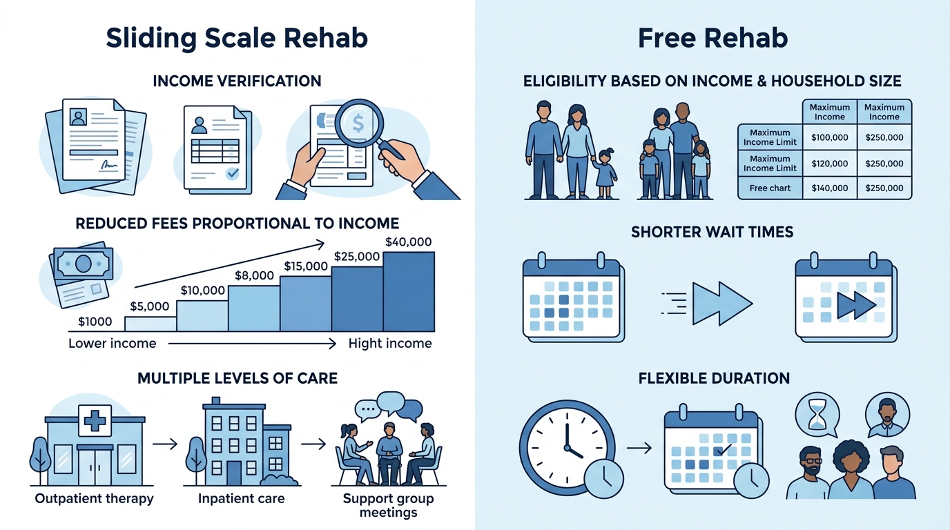 Sliding Scale Rehab in Pennsylvania: Income Based Options